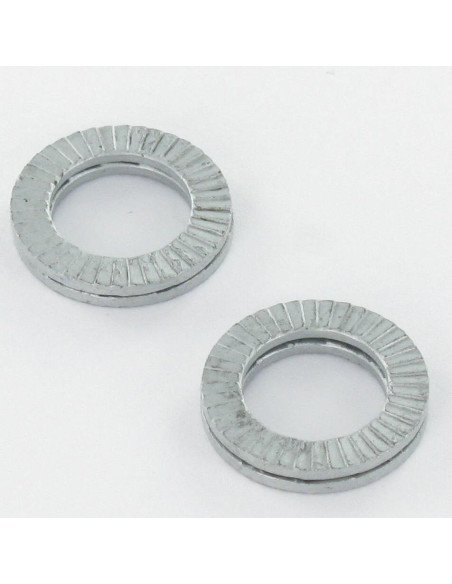 1 x Aluslevy NORD-LOCK ® Raakateräs DELTA SUOJELLA M30 720 suolasumutuntia ilman punaruostetta