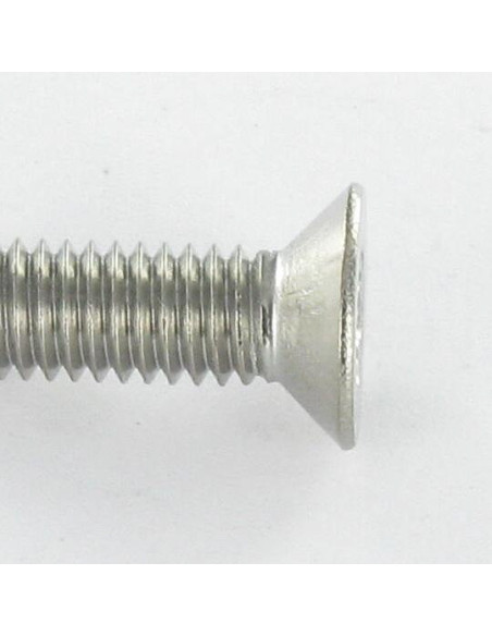 1 x Metalliruuvit uppokantainen M6X25 TORX T30 Ruostumaton teräs A2