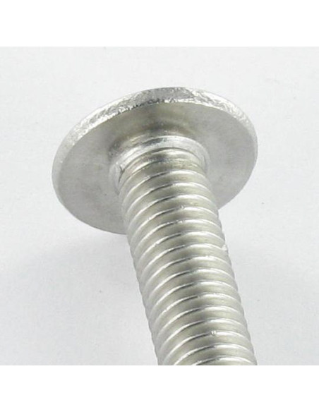 1 x Metalliruuvit BHC (Bombée Hexagonal creux / kupukantainen kuusiopää) Laippakanta M5X16 Avain 3 HC3 Ruostumaton