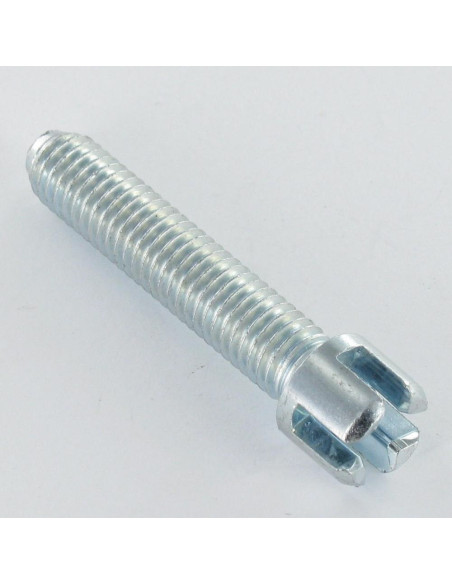1 x Sängyn kokoamisruuvi Raakateräs M8x45 Kierrepituus: 150 mm Ristipää