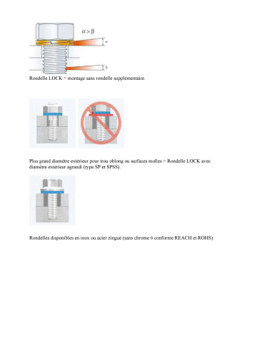 1 x Aluslevy NORD-LOCK ® Raakateräs DELTA...