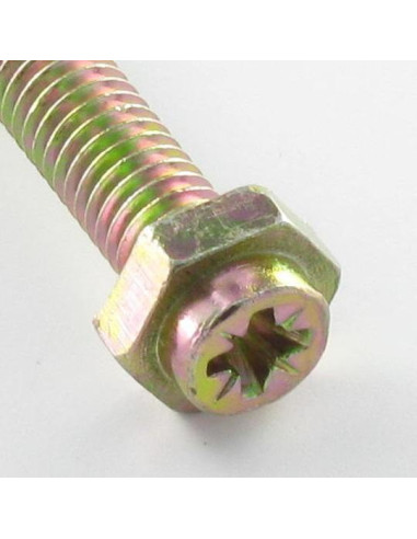 1 x "Ruuvi Kuusiopää TH Pozi M6X45 Pozi 2...
