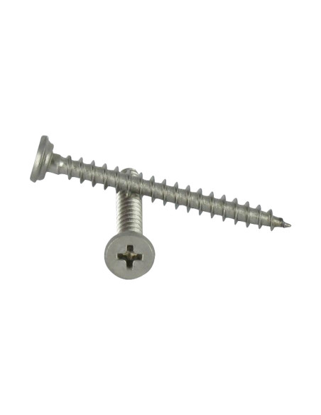 1 x PVC-ruuvi Ruostumaton teräs A2 Lieriöpää Phillips 5X46
