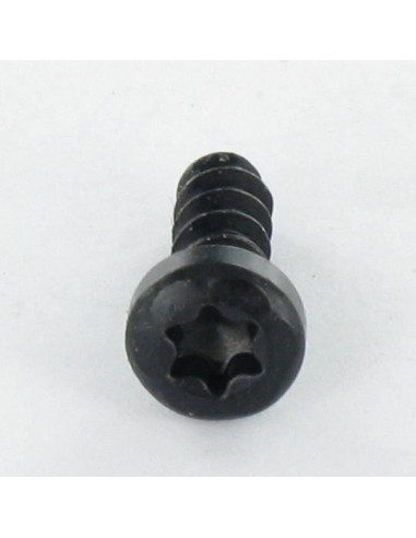 1 x PVC-ruuvi Lieriöpää TORX T10 3X16 Musta...