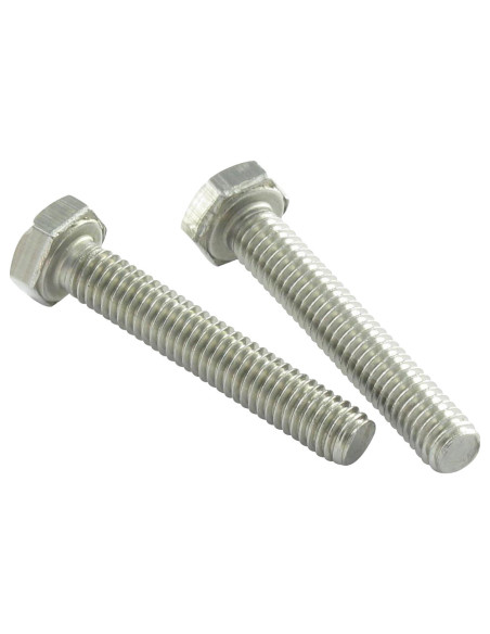 1 x Metalliruuvit Ruostumaton teräs A2 Kuusiopää TH M8X65