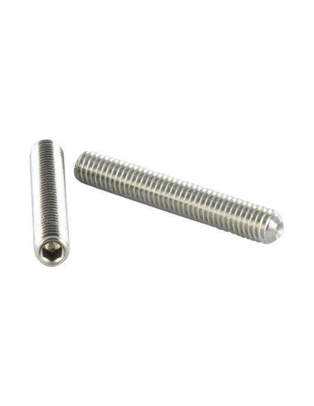 1 x Metalliruuvit Ruostumaton teräs A2 Päätön kuusiokoloruuvi (sthc / sans tête six pans creux) Avain 4 HC4 M8X60
