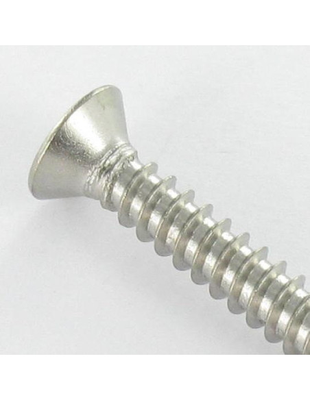 1 x Levyruuvi Väärinkäytöltä suojattu uppokantainen Snake eyes 4,2 x 25 Ruostumaton teräs A2