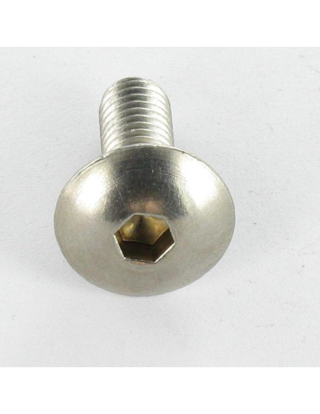 1 x Metalliruuvit "Kupolipultti Avain 4 HC4 M6X30 Ruostumaton teräs