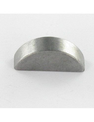 1 x Puolikuunmuotoinen kiila Raakateräs 5X7.5...