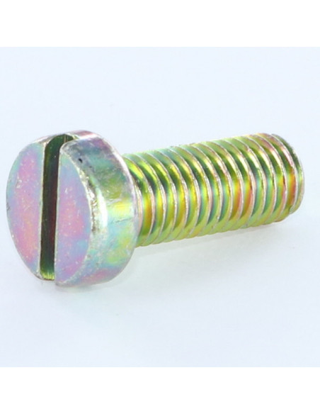 1 x Metalliruuvit Lieriöpää Halkaistu M8X12 Dikromattu