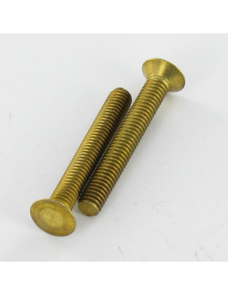 1 x Metalliruuvit Messinki uppokantainen Ei halkaistu M4X30