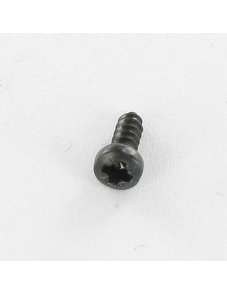 1 x Levyruuvi leveä kupukantainen Pozi 3,5 x 6,4 Musta sinkitty teräs