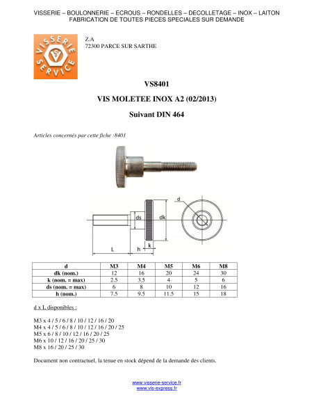 1 x Metalliruuvit Pyälletty M5X25 Ruostumaton teräs A1