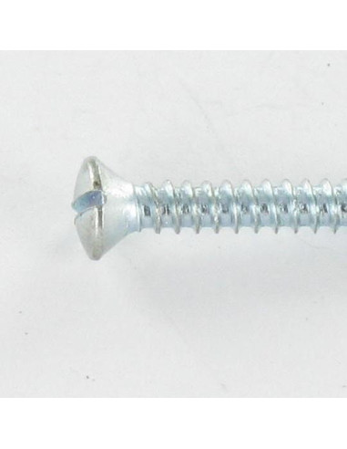1 x Levyruuvi Kupumainen uppokanta Halkaistu...