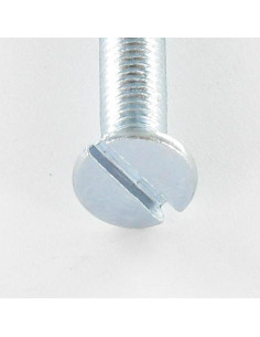 Metalliruuvit uppokantainen Halkaistu M10X30 Sinkitty teräs 2
