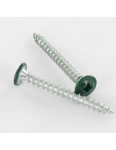 1 x VBA3 "Kupolipultti Pozi 4X40 Sinkitty teräs...