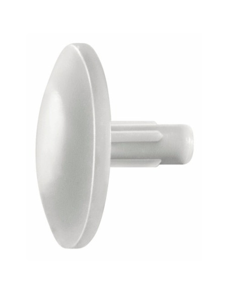 1 x Ruuvin suojus Spax vit nylon Pään halkaisija: 15 QUEU2.5X7