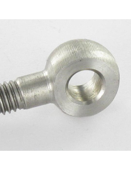 1 x Metalliruuvit to Silmukka M12X90 Silmukka 12 Ruostumaton teräs A4