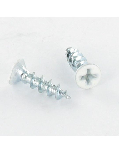 1 x PVC-ruuvi Kupumainen uppokanta Phillips...