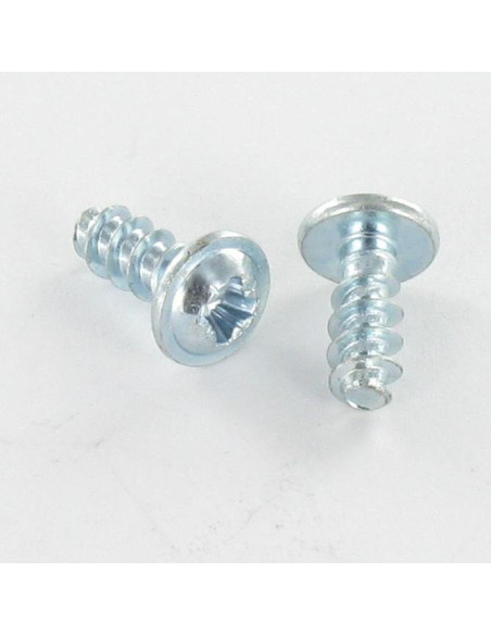 1 x PVC-ruuvi "Kupolipultti Pozi PZ9 3X20 1441 Sinkitty teräs mikroruuvi