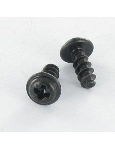 1 x PVC-ruuvi "Kupolipultti Pozi PZ10 4X10...