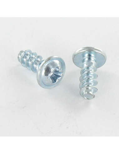 1 x PVC-ruuvi "Kupolipultti Pozi PZ10 6X20...