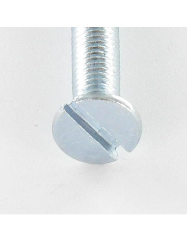 1 x Metalliruuvit uppokantainen Halkaistu...