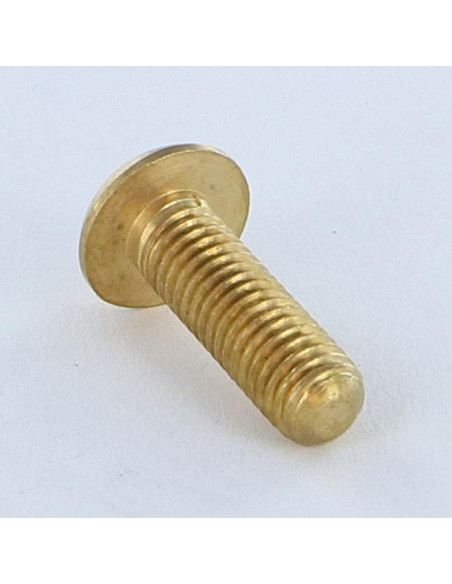1 x Metalliruuvit BHC (Bombée Hexagonal creux / kupukantainen kuusiopää) M5X16 Avain 3 HC3 Messinki