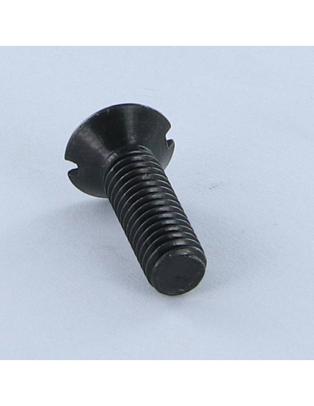 1 x Metalliruuvit uppokantainen Halkaistu M3X30 Musta sinkitty teräs mikroruuvi