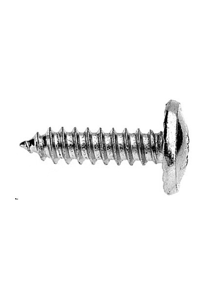 1 x Levyruuvi "Kupolipultti TORX T15 3,5 x 9,5 Sinkitty teräs