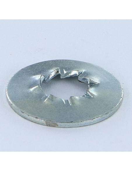 1 x Viuhka-aluslevy Limittäinen sisäinen hammastus JZ M16X32X1.4 Sinkitty teräs