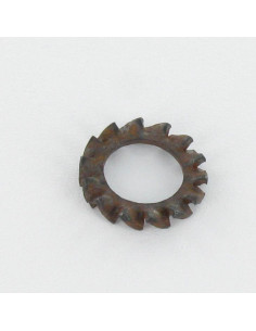 Rondelle éventail à dentures extérieures AZ M10 Acier brut