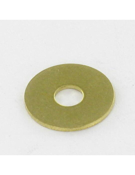 1 x Aluslevy Litteä M4X14X0.8 L Messinki