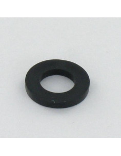 Aluslevy Litteä svart nylon 6.4X18X6