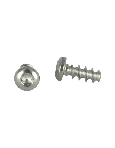 1 x PVC-ruuvi leveä kupukantainen 5X12 TORX T20...