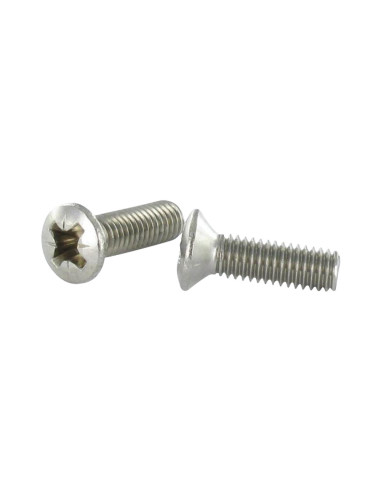 1 x Metalliruuvit Ruostumaton teräs A2...