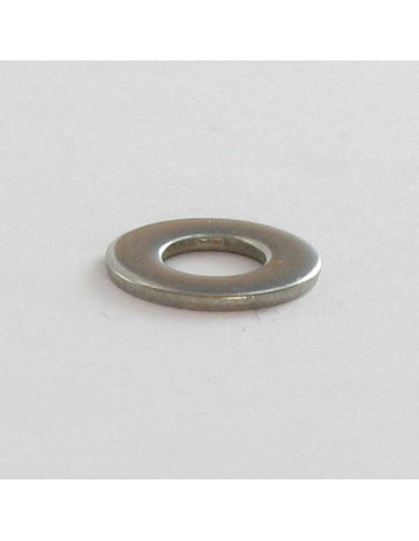 1 x Aluslevy Litteä Ruostumaton teräs 9,2 x 18...