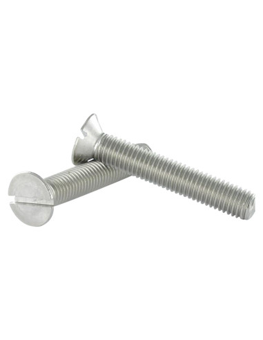 1 x Metalliruuvit uppokantainen Halkaistu M5X16...
