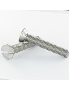 Metalliruuvit uppokantainen Halkaistu M6X20 Ruostumaton...