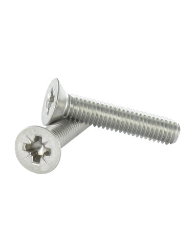 1 x Metalliruuvit uppokantainen Pozi M3X20...