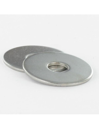 1 x Sachet 100 Rondelle Plate M10X36X2 LL Acier...