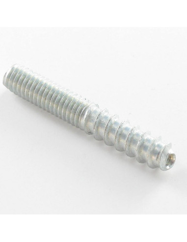 1 x Double filet 8X50 24 Mm fileté bois 25 Mm...