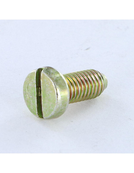 1 x Metalliruuvit Suuri kupumainen lieriöpää Halkaistu M5X12 BP Dikromattu