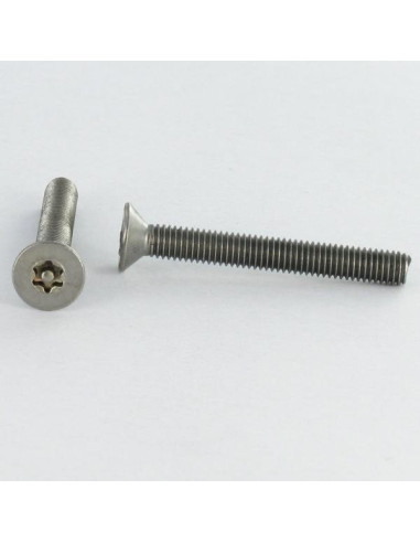 1 x Metalliruuvit Ruostumaton teräs A2...
