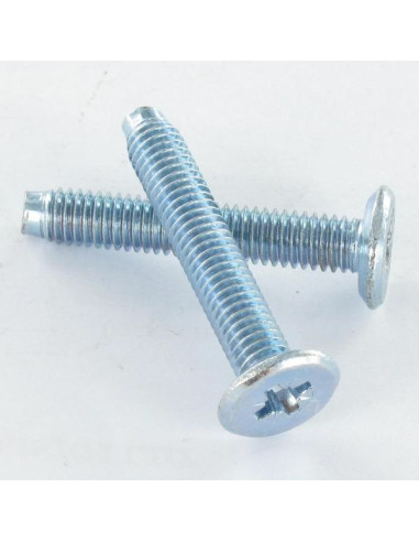 1 x Metalliruuvit litteällä päällä Pozi M6X50...