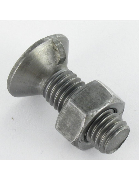 1 x Auran pultti uppokantainen M10X30 1 Nasta Luokka 8.8 Raakateräs