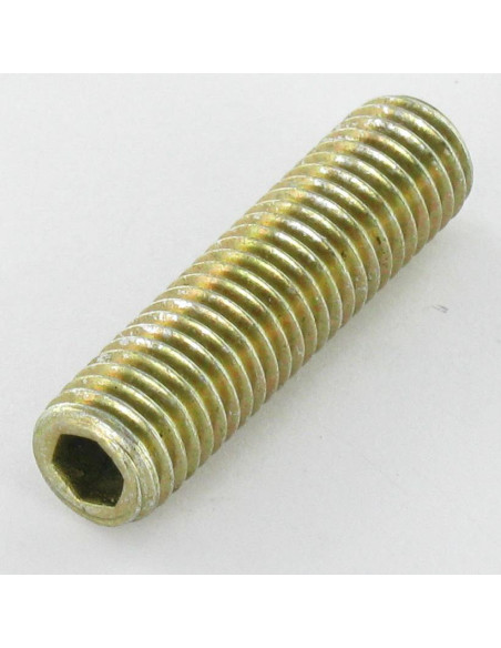 1 x Metalliruuvit Päätön kuusiokoloruuvi (sthc / sans tête six pans creux) Avain 4 HC4 M8X12 Litteä pää Dikromattu