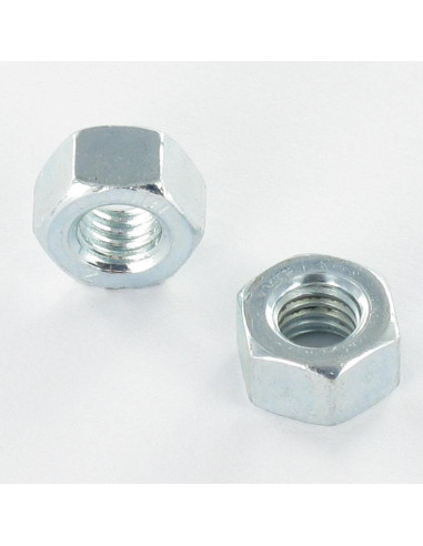 1 x Mutteri HH M10 Paksuus 10 Sinkitty teräs