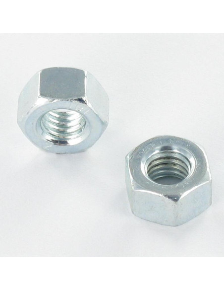 1 x Mutteri HH M10 Paksuus 10 Sinkitty teräs