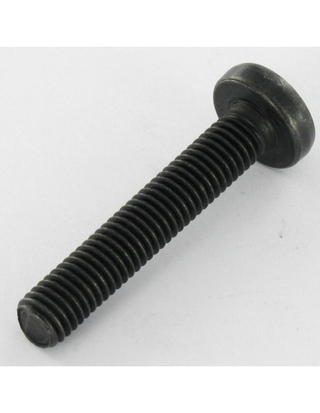 1 x Metalliruuvit Kupupää TORX T40 M8X35 Luokka 10.9 svart stål 480 hbs uten rød rust - Svart forsterket